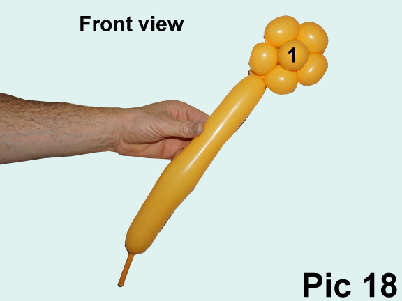CLASSICAL: Balloon flower. How to make one balloon flower