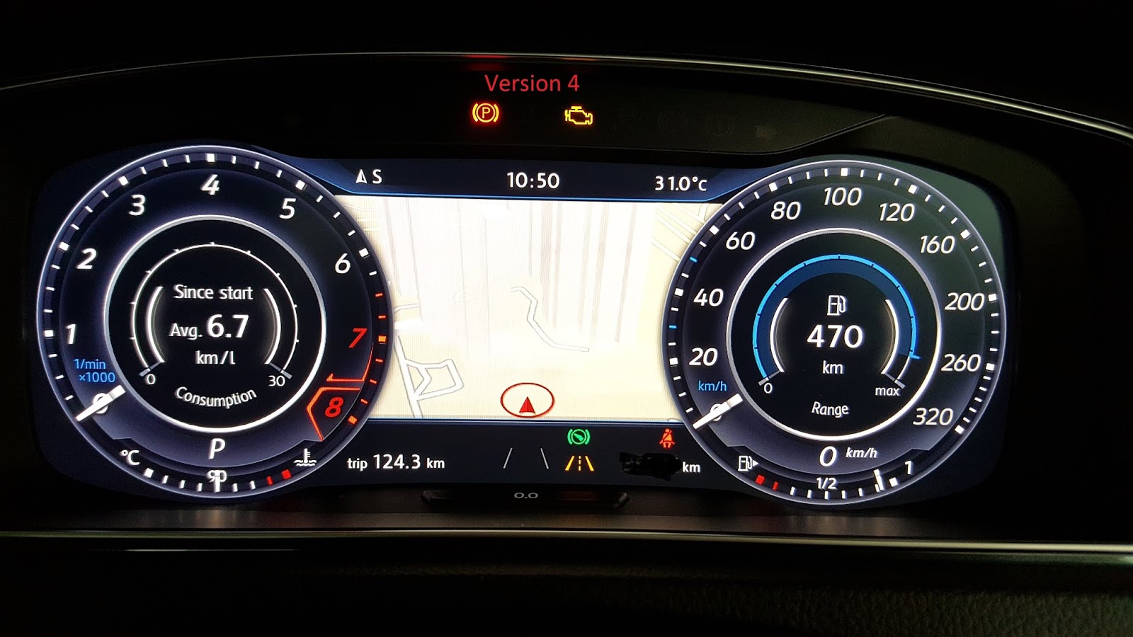 CBX RNS510 & Accessories Active Information Display Retrofitted on Golf 7
