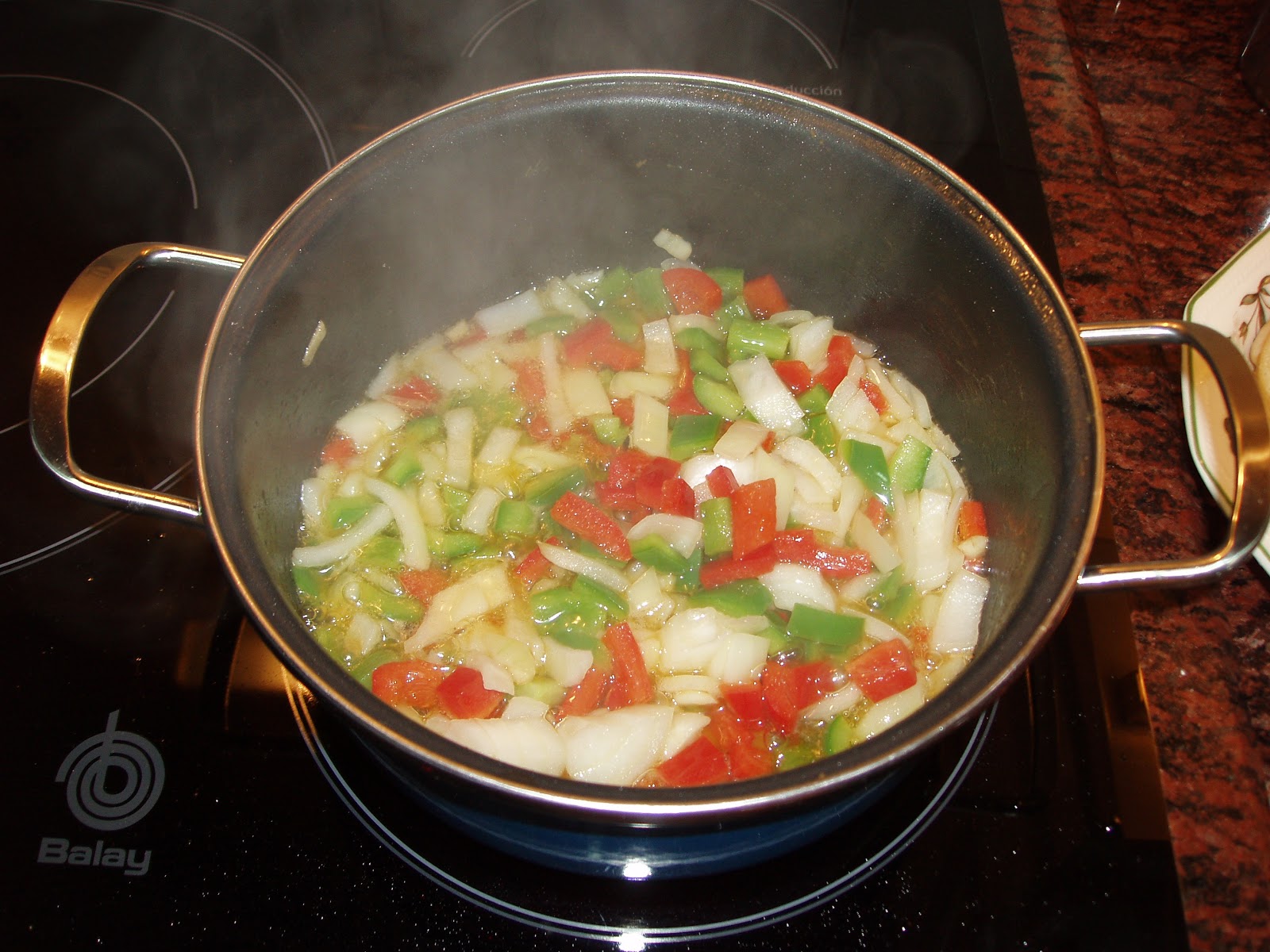 POTAJE DE CHAYOTAS POTAS EN SALSA