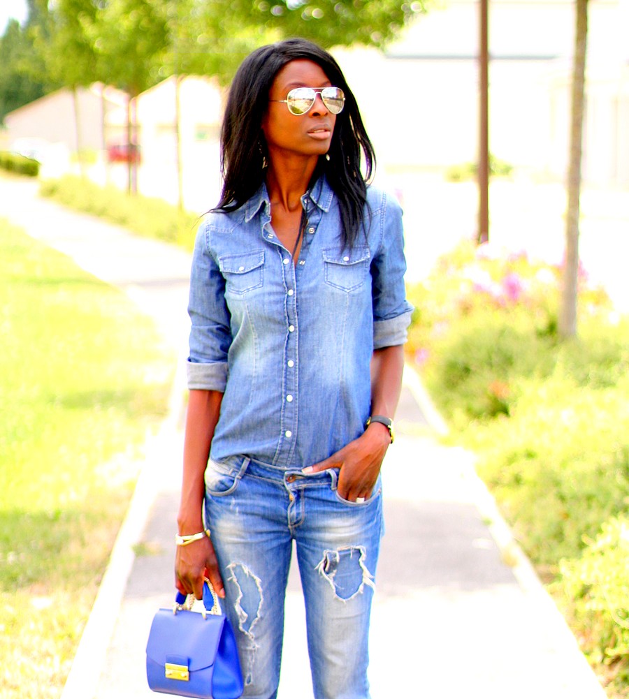 rayban-aviateur-mirror-sunglasses-espadrilles-kenzo-mini-sac-furla-jeansdechire-zara-chemise-jeans-hm-larsson-jennings-montre-blog-mode rayban-aviateur-mirror-sunglasses-espadrilles-kenzo-mini-sac-furla-jeansdechire-zara-chemise-jeans-hm-larsson-jennings-montre-blog-mode