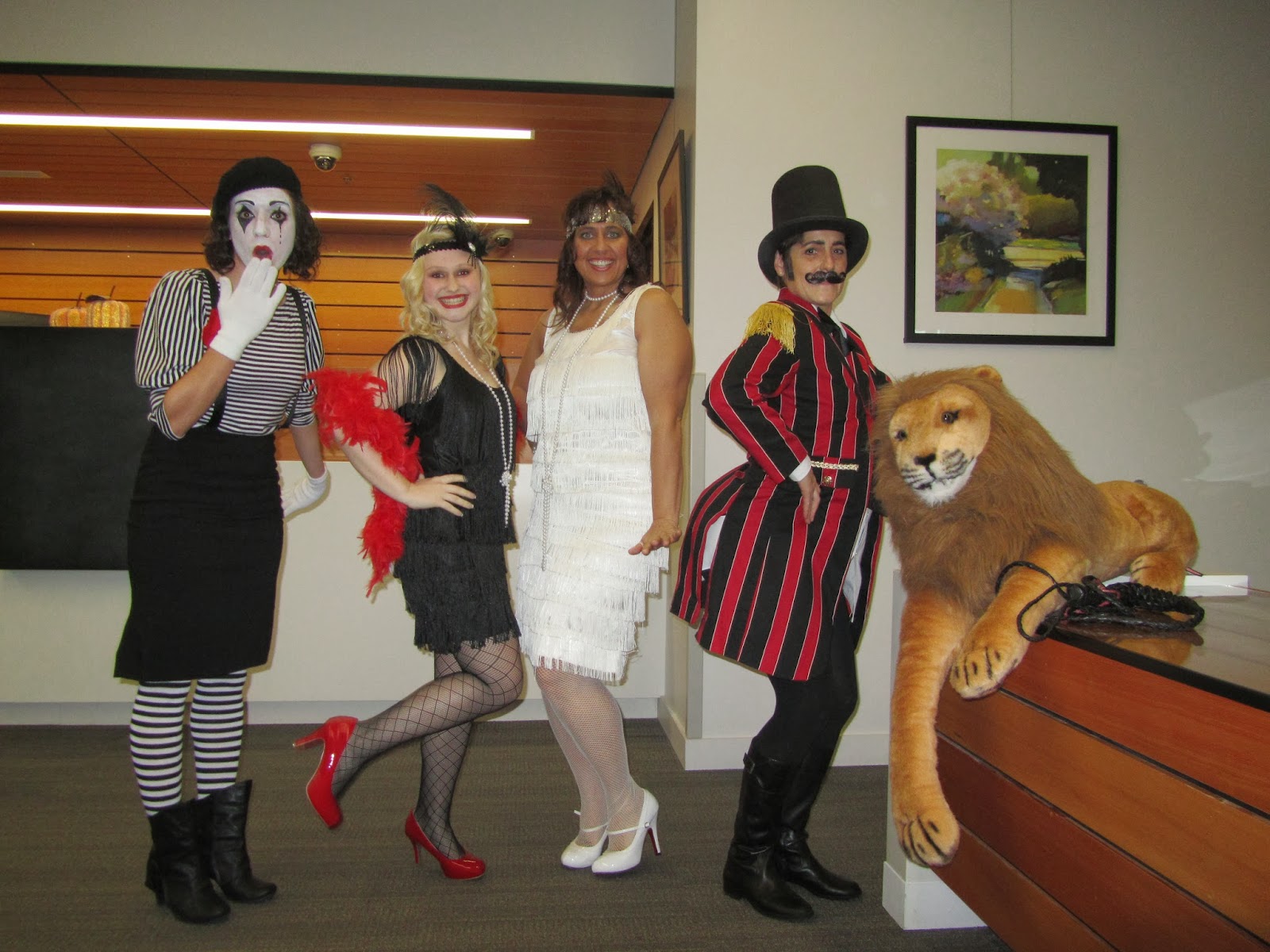 Daniel &amp; Heather &amp; The Kids Halloween 3 (at work &amp; daycare)