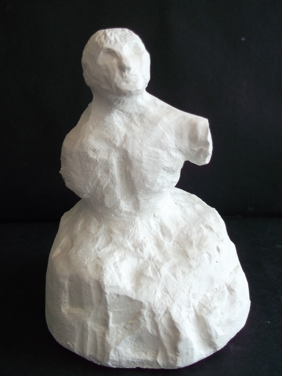 Mrs. Richardson's Art Page: Carved Plaster Figures