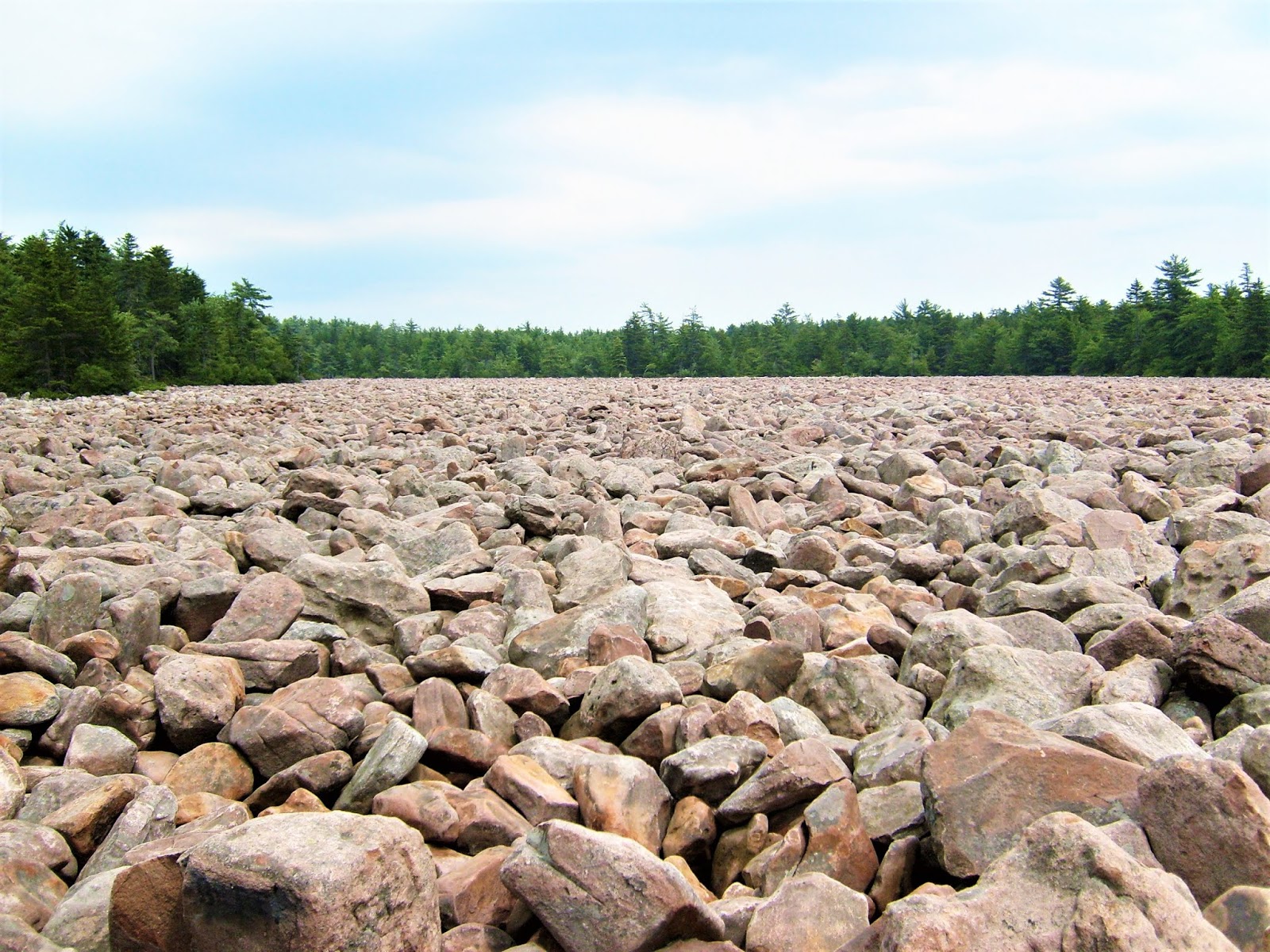 A Free Spirit's Bucket List 138 Visit Boulder Field, Hickory Run