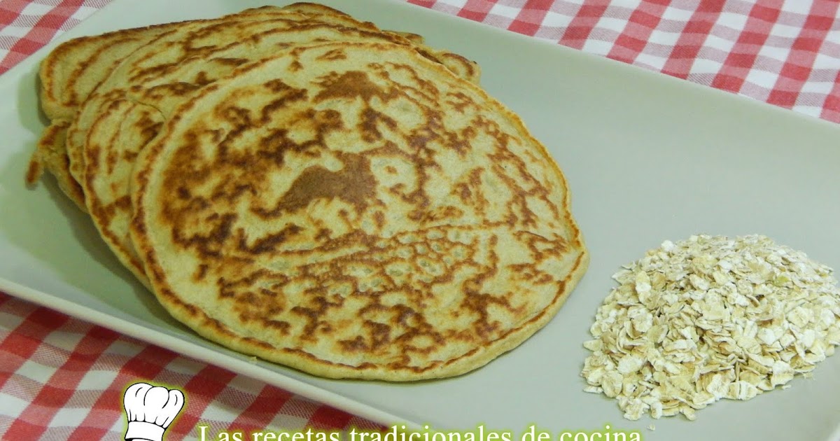 Cómo hacer tortitas integrales de avena sin harina ni azúcar Recetas