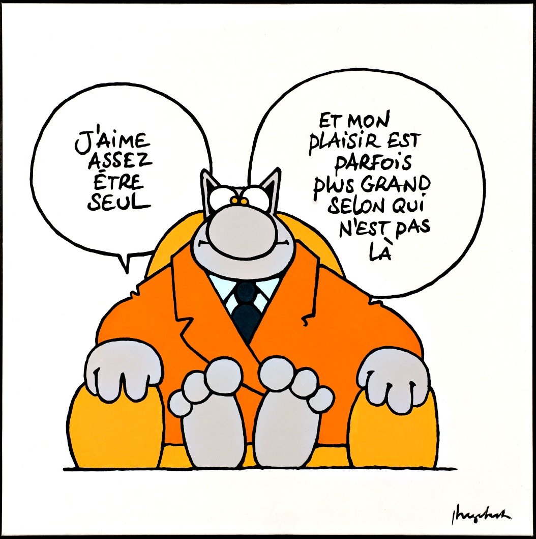 Je Lève Mon Verre à Ceux Qui N'en N'ont Pas HORIZONS ET COUPS DE COEUR (ou de gueule): Drôle de bonhomme, le Chat!