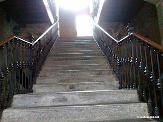 Escalera de honor del ayuntamiento de Candelario Salamanca