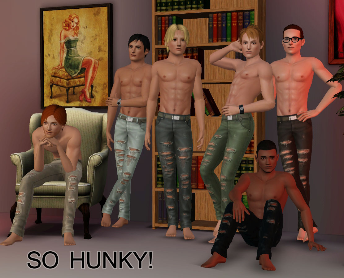 news: Hunky Pose Pack - For your hunkalicious boys! by traelia1111 x 896
