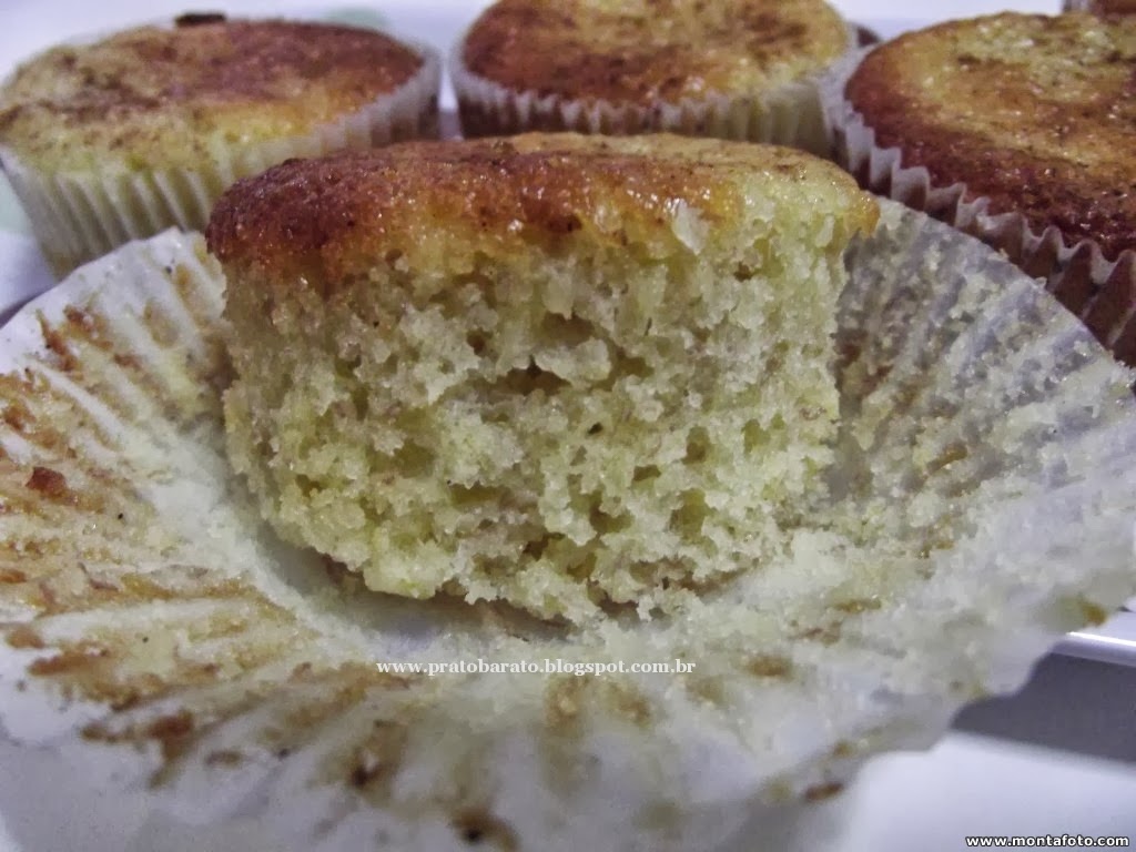 Prato Barato Muffin de Banana e Iogurte