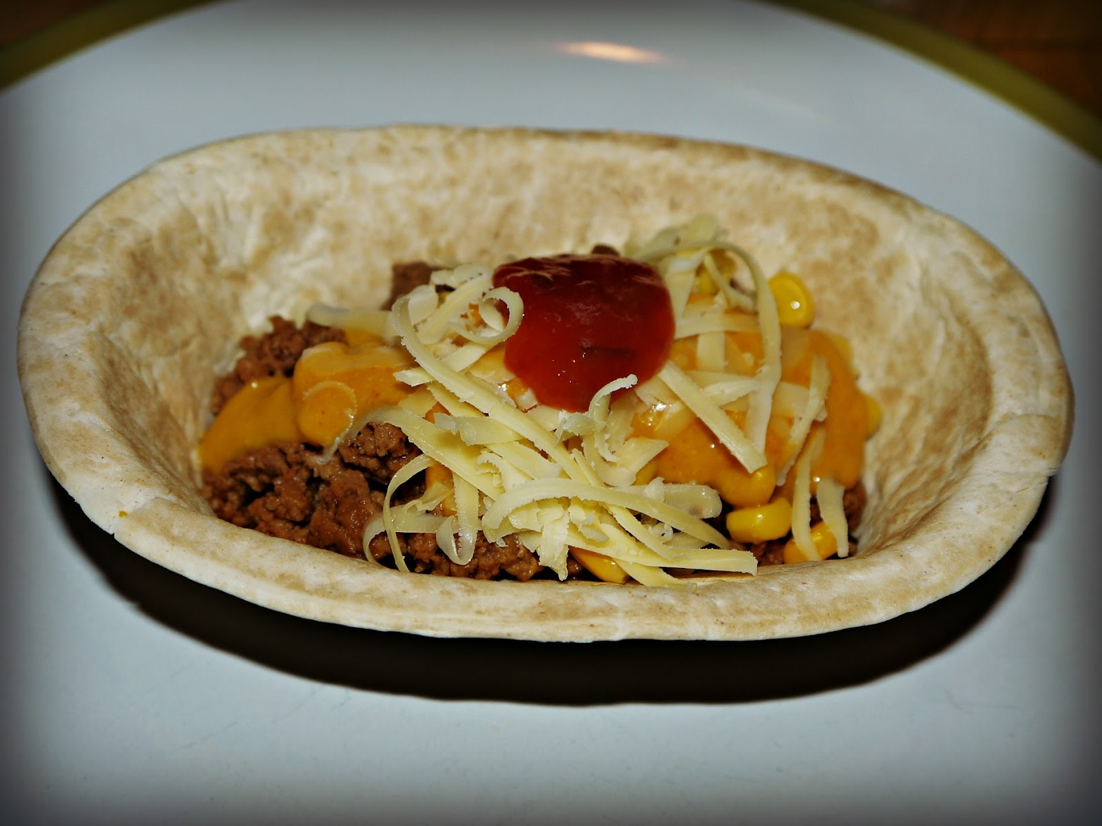 Inside the Wendy House Old El Paso Stand 'n' Stuff Tacos