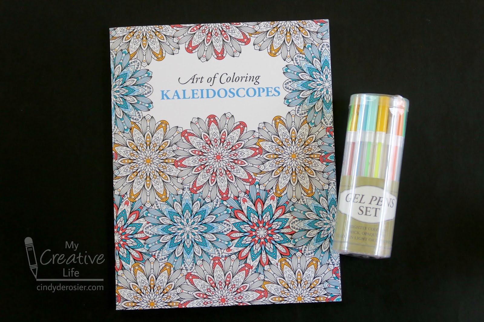 Cindy deRosier: My Creative Life: Wrapping a Gift with a Coloring Book and  Pens