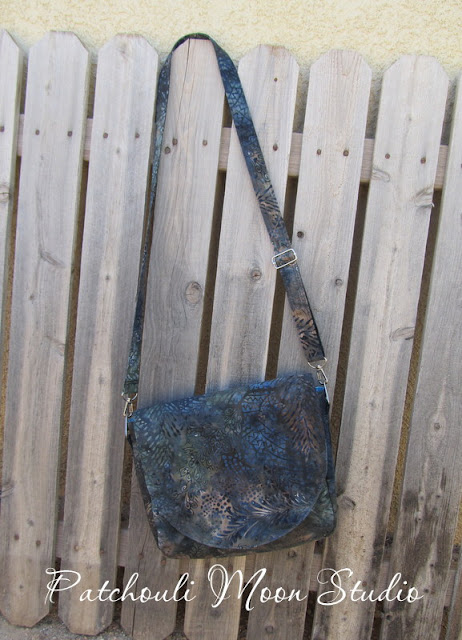 Patchouli Moon Studio~Sweet Pea Saddle Bag Enlarged