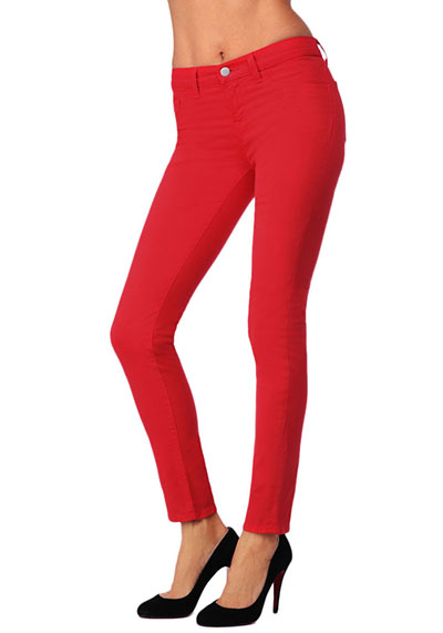 Dreaming in Fashion: Bright Red Jeans at a Conservative Office