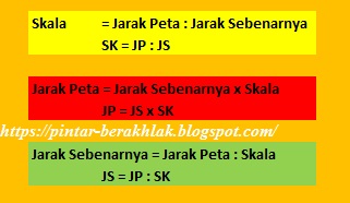 Apa Rumus Jarak Sebenarnya Dan Jarak Pada Peta Edukasi Lif Co Id