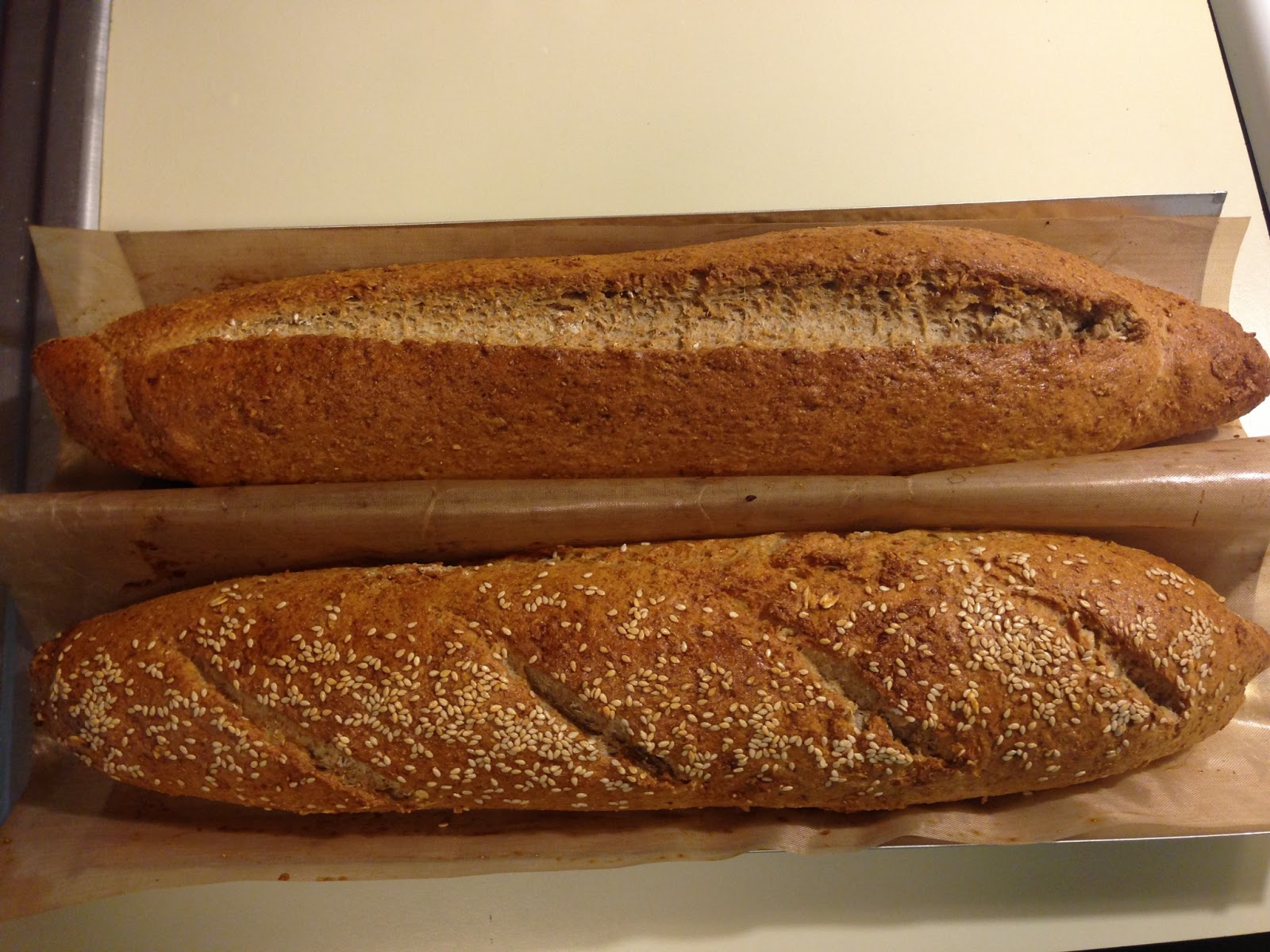 the prudent tart multigrain baguette