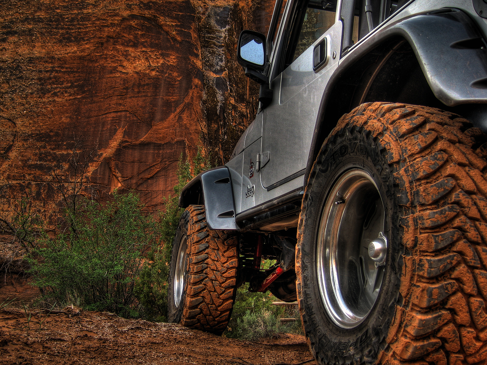 Wrangler на бездорожье