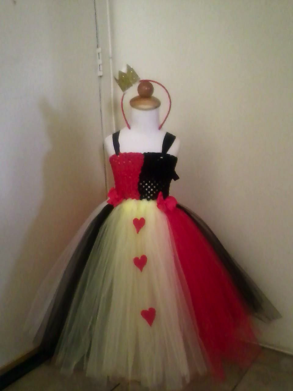 Hollywoodtutu dresses: queen of hearts tutu dress costume....