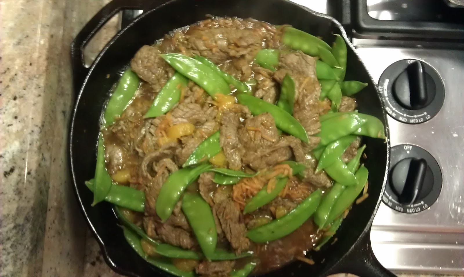 Great Recipe using Chinese Pea PodsOrange Beef Stir Fry Livliga