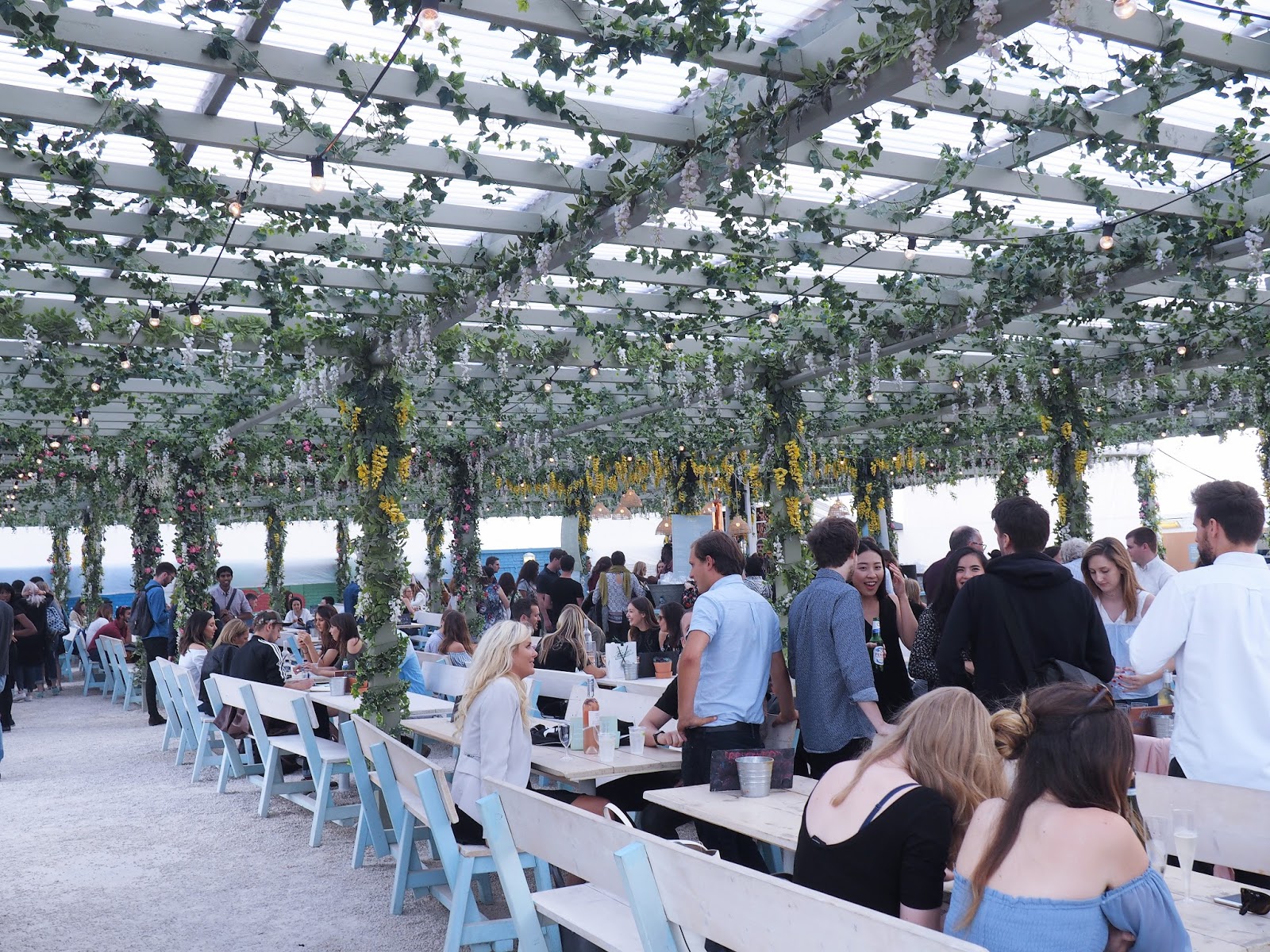 London S Hottest Rooftop Pergola On The Roof Television Centre Pam Scalfi