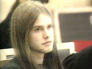 Photo de Varg Vikernes durant son procès