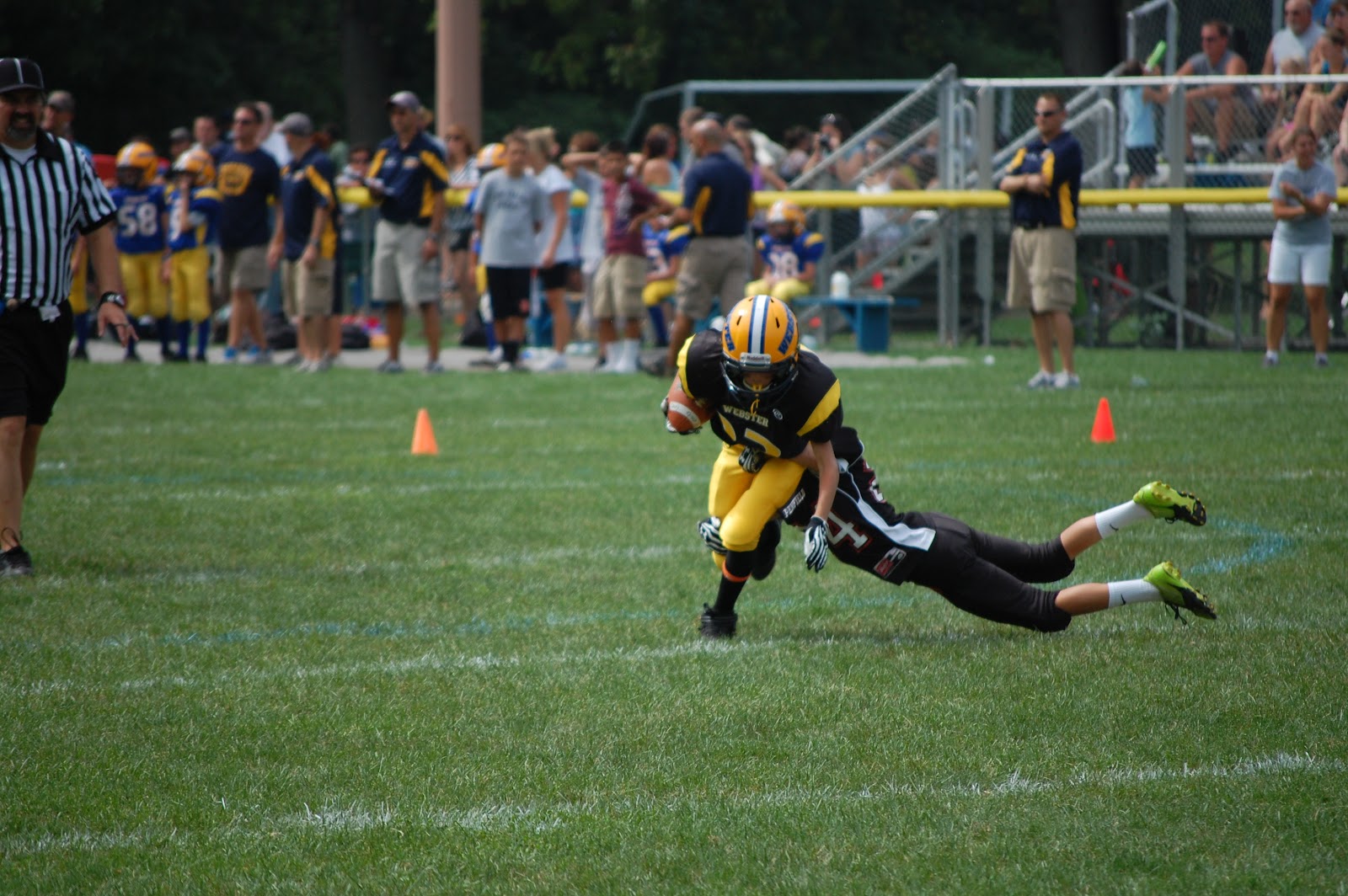 Penfield Youth Football & Cheer 2012 ster Scrimmage Black B (Set 1)