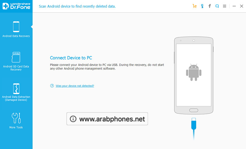 شرح برنامج Dr.Fone للاندرويد