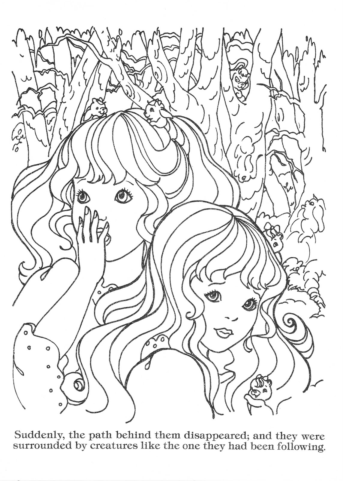 Lady Lovely Locks Coloring Book: Lady Lovely Locks - The Begining