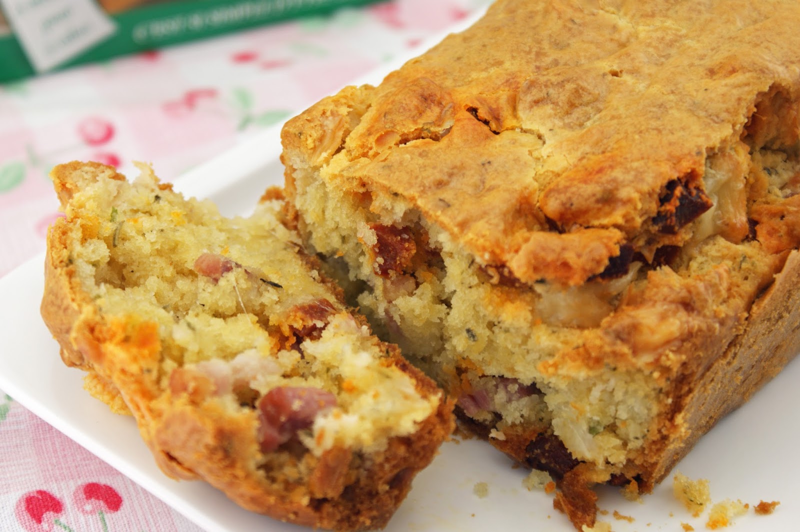 Cake Chorizo Lardon Cake Chorizo Lardon