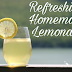 Refreshing Homemade Lemonade
