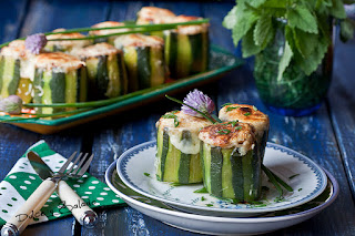 Calabacines Rellenos de Atún