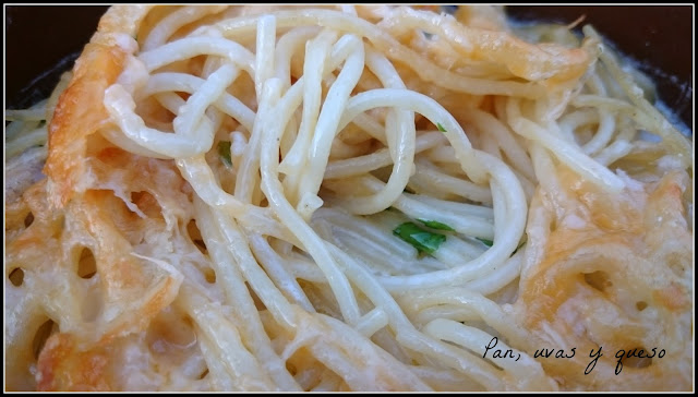 Espaguettis%2Bgratinados%2Bcon%2Bqueso%2