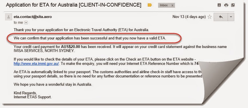 Applying for ETA online to travel to Australia | The 8th Voyager