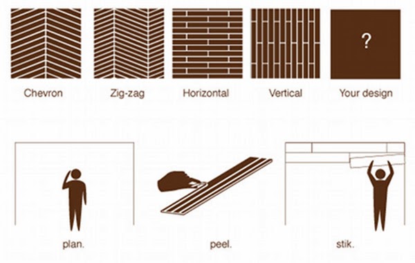 Stikwood, madera adhesiva, decoración, homepersonalshopper