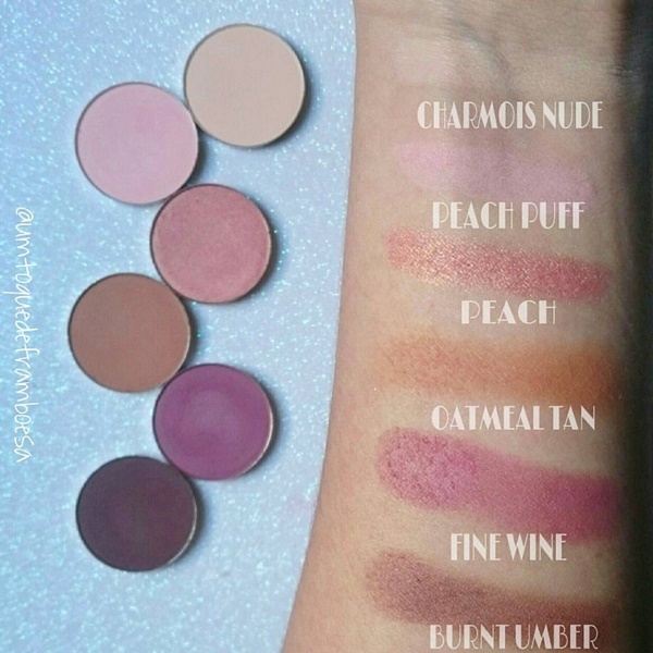 Resenha e swatches das sombras unitárias Coastal Scents