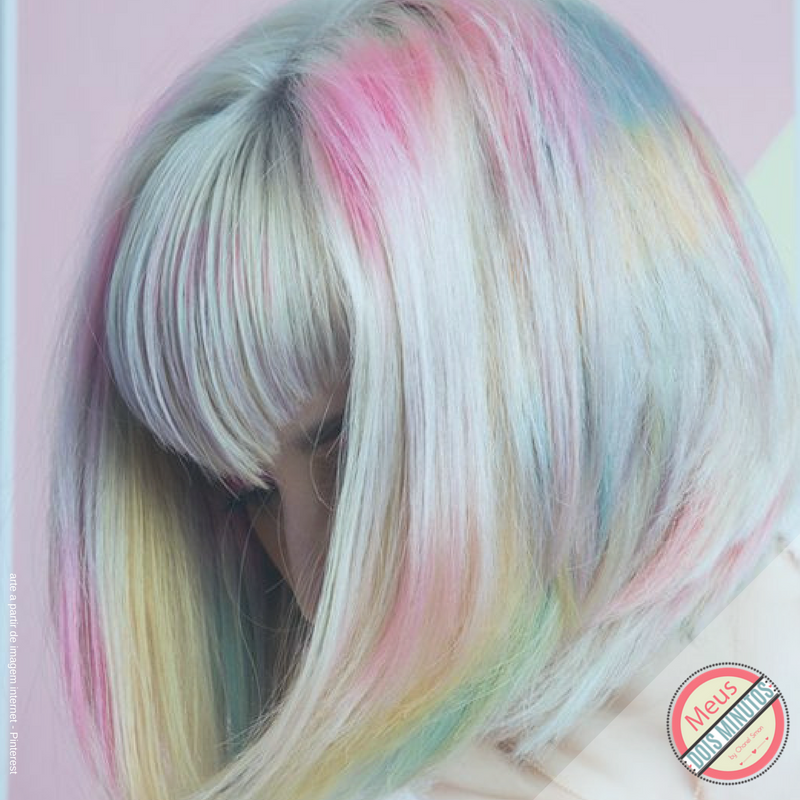 cabelo colorido