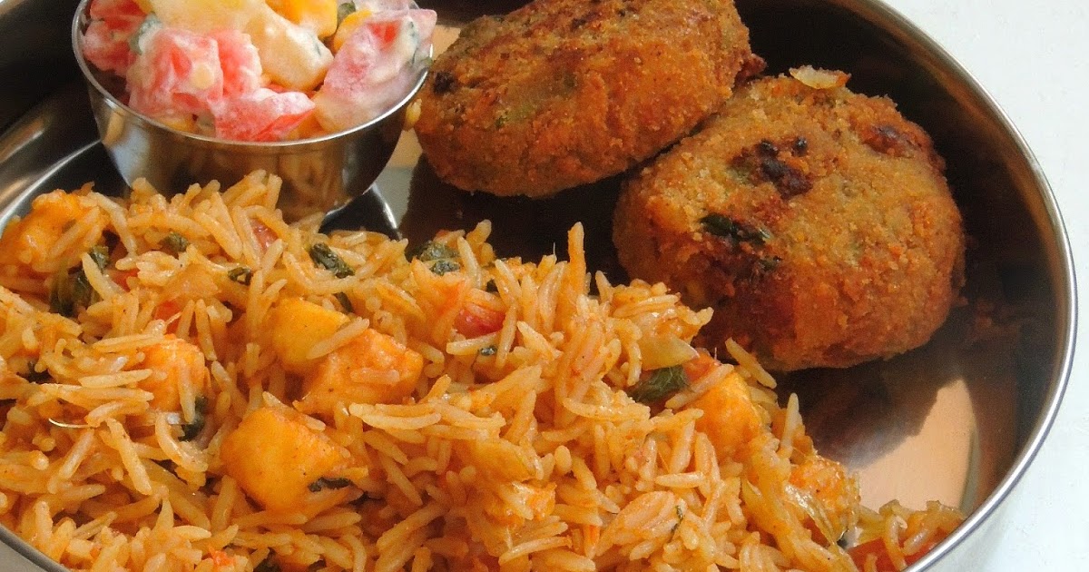 Priya's Versatile Recipes: Paneer Biriyani / Paneer Biryani/Indian