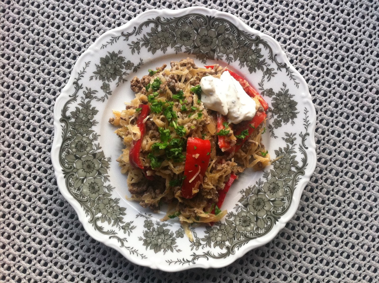 Wessels low carb Welt SauerkrautPaprikaPfanne