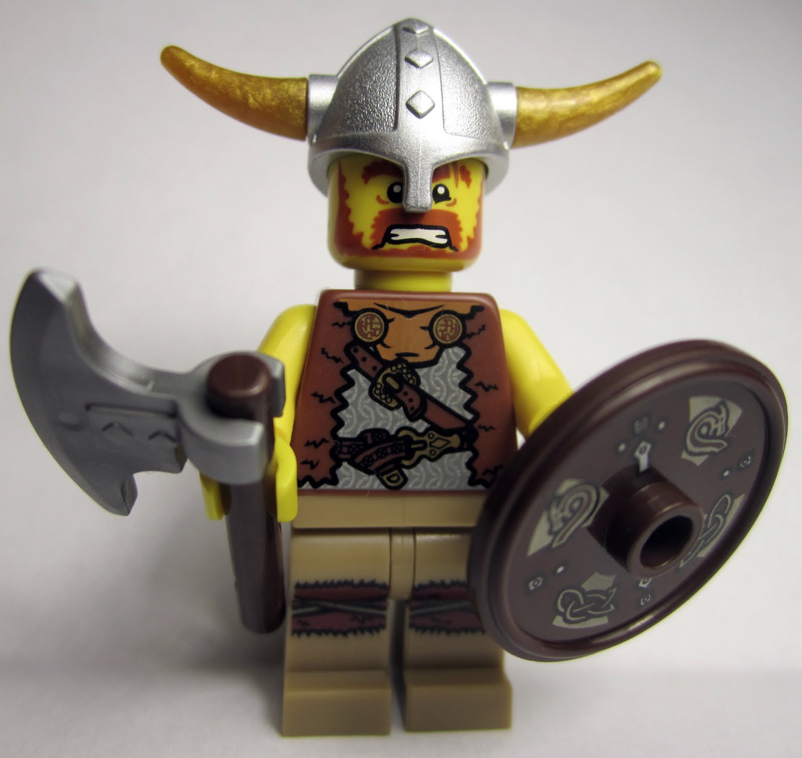 The Brick Brown Fox Lego Minifigures Series 4 Viking