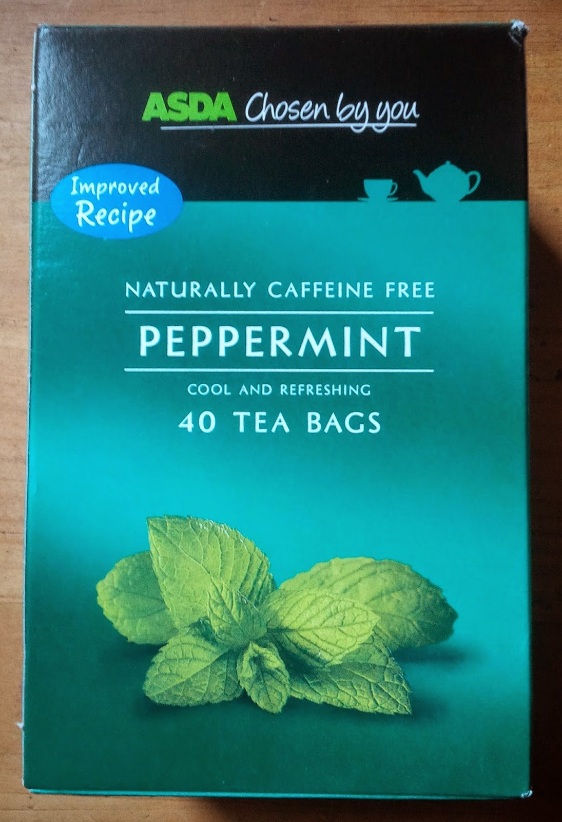 beverage upon beverage upon beverage Asda Peppermint Tea