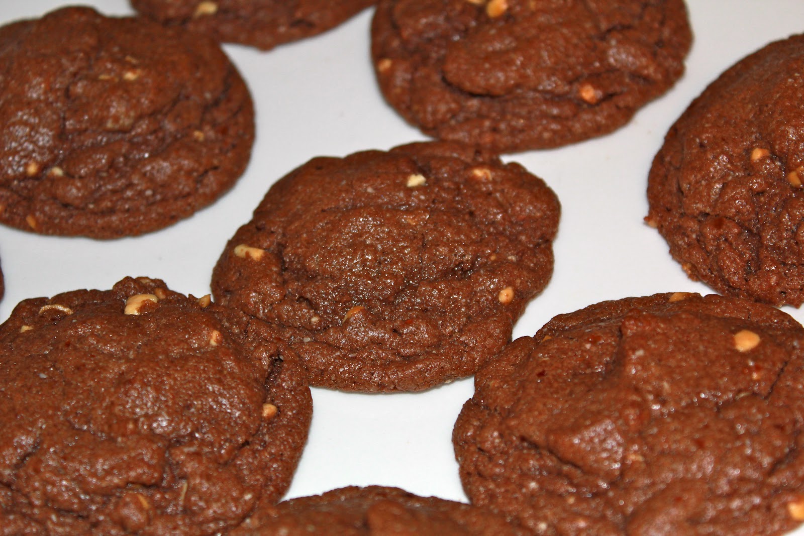 Nomsense Peanut Butter and Cocoa Almond Spread Cookies!