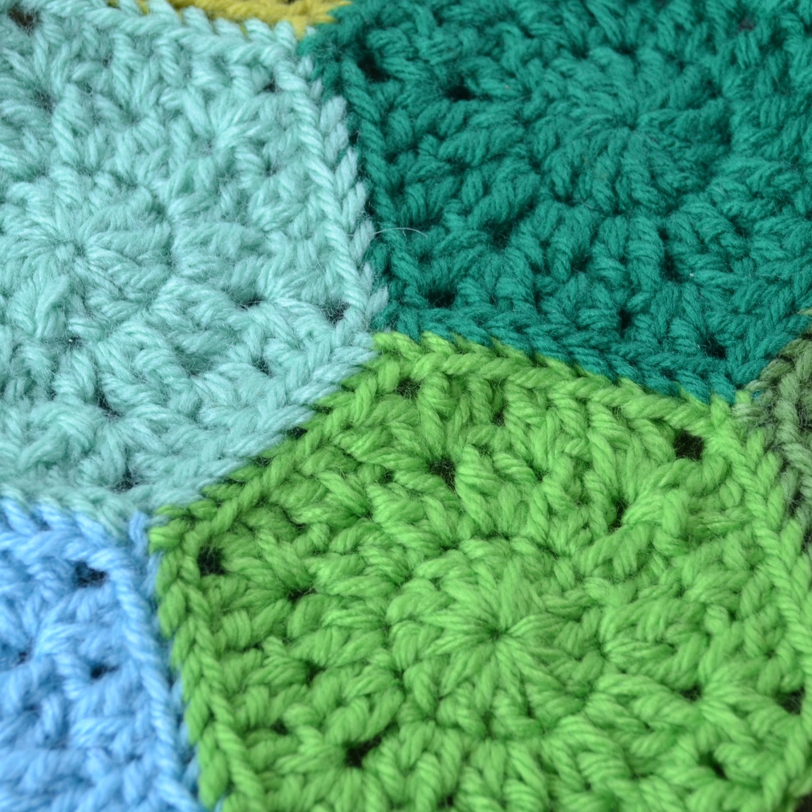 Easy Hexagon Pattern Crochet