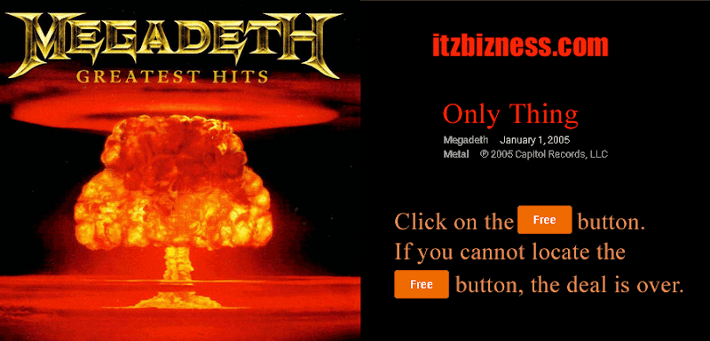 FREE Megadeth Only Thing Mp3 FREE Megadeth Only Thing Mp3
