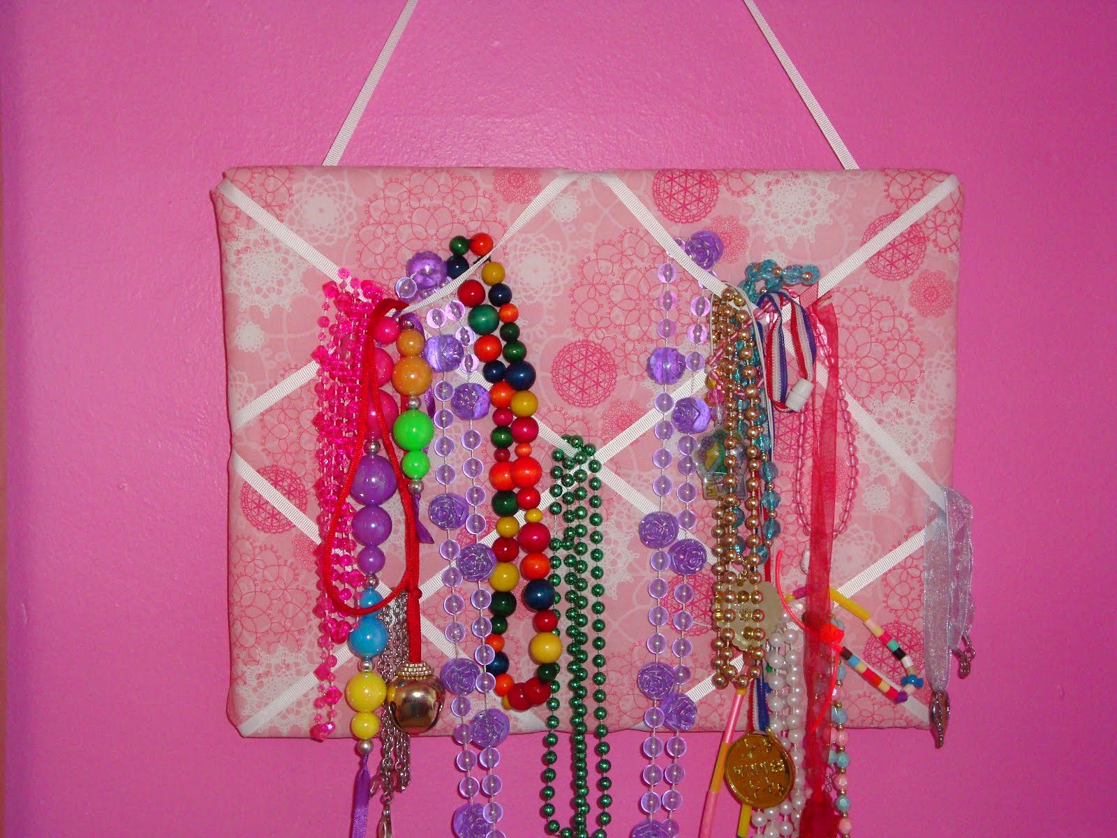Jess' Stuff Fabric Memo Board