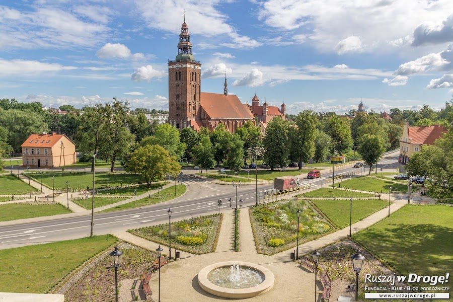 Widok z Oranżerii Kultury na Lidzbark Warmiński