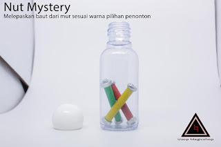 Alat sulap Nut Mystery nut and bolt Alat sulap Nut Mystery nut and bolt