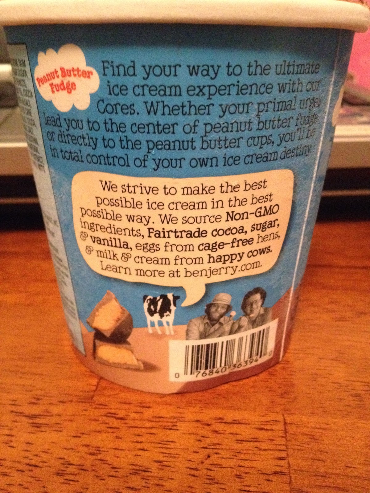 Eating Every Ben and Jerry's Ice Cream Flavor Peanut Butter Fudge Core New Flavor!