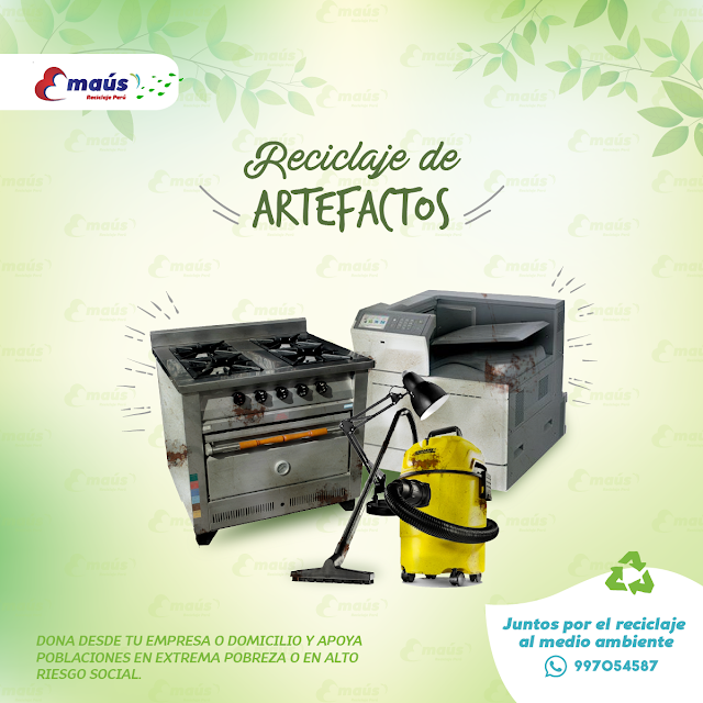 Reciclaje de Artefactos - Emaús Reciclaje Perú