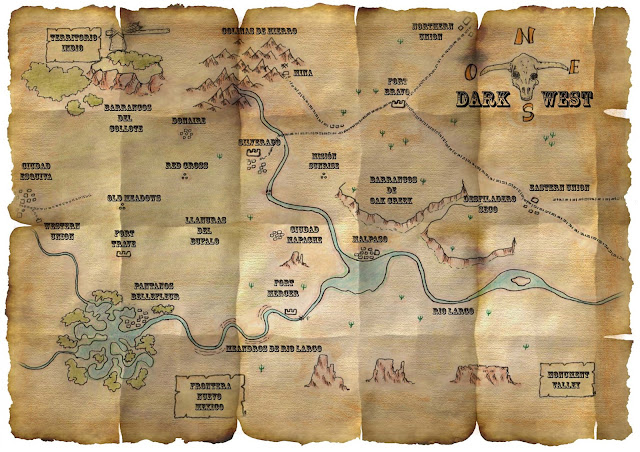 [Ayuda de juego] Mapa de Dark West