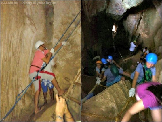 Assaulting the boulders through rope