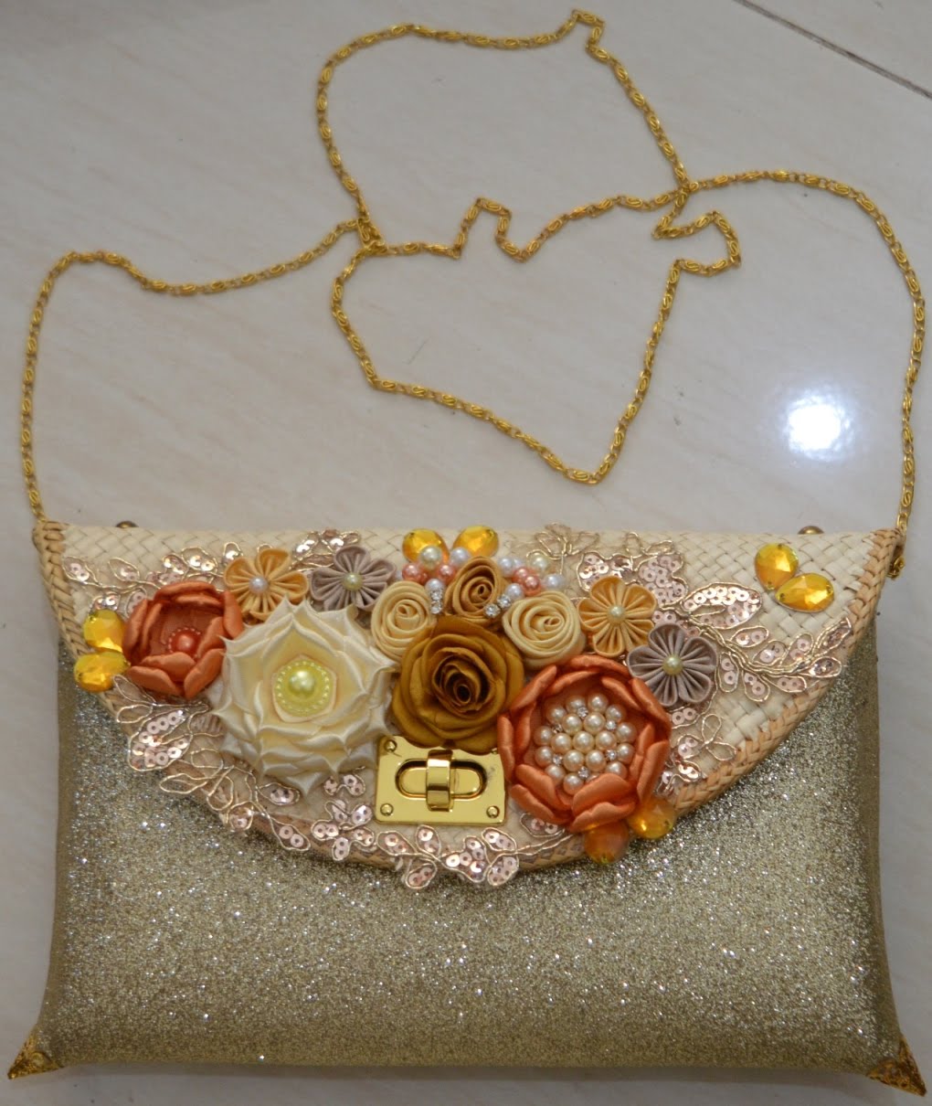 Tas Pesta Warna Gold Grosir Sidoarjo - Grosir SUWUR Sidoarjo