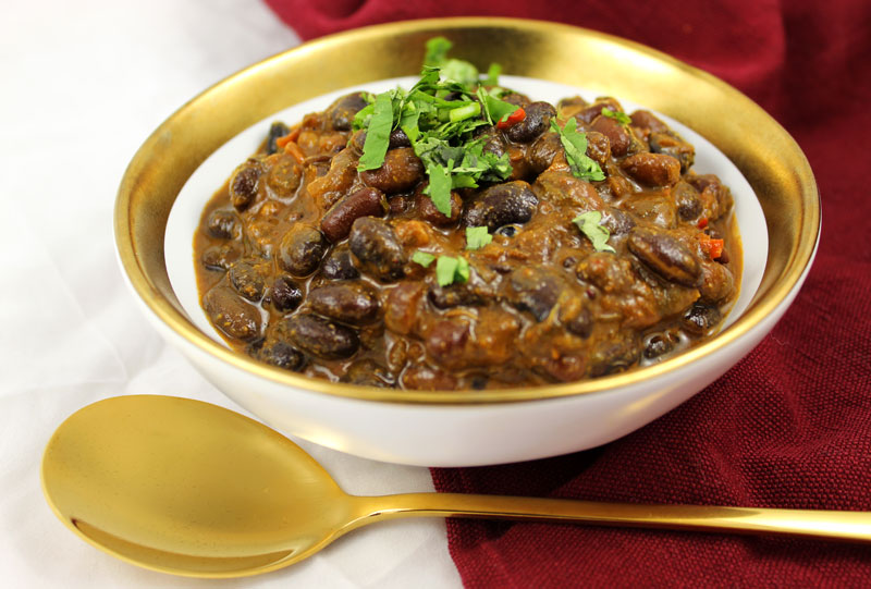 Black Beans Simmered in an Aromatic Tomato Sauce Lisa's Kitchen